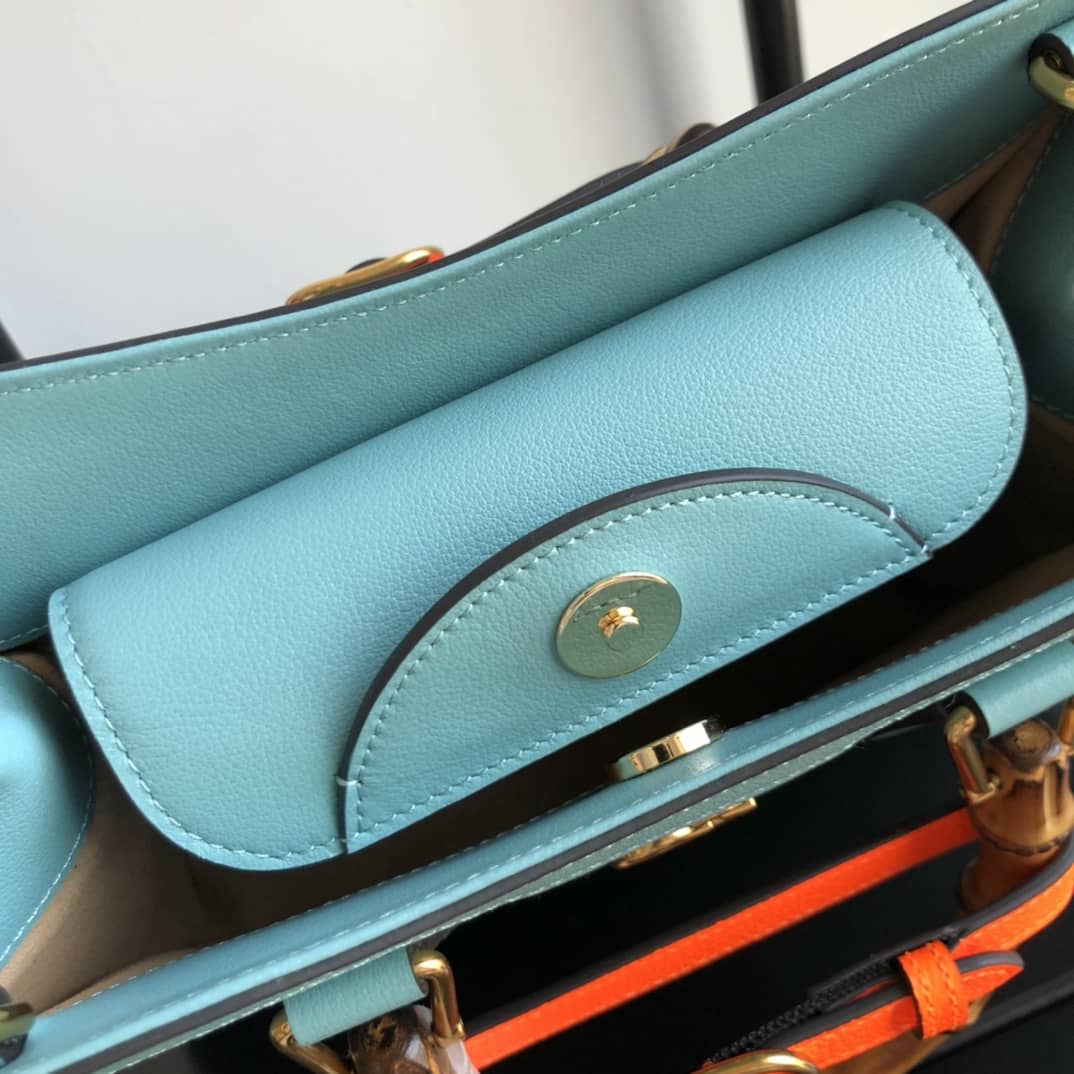 Gvc*1 Diana Small Tote Replica Green 660195