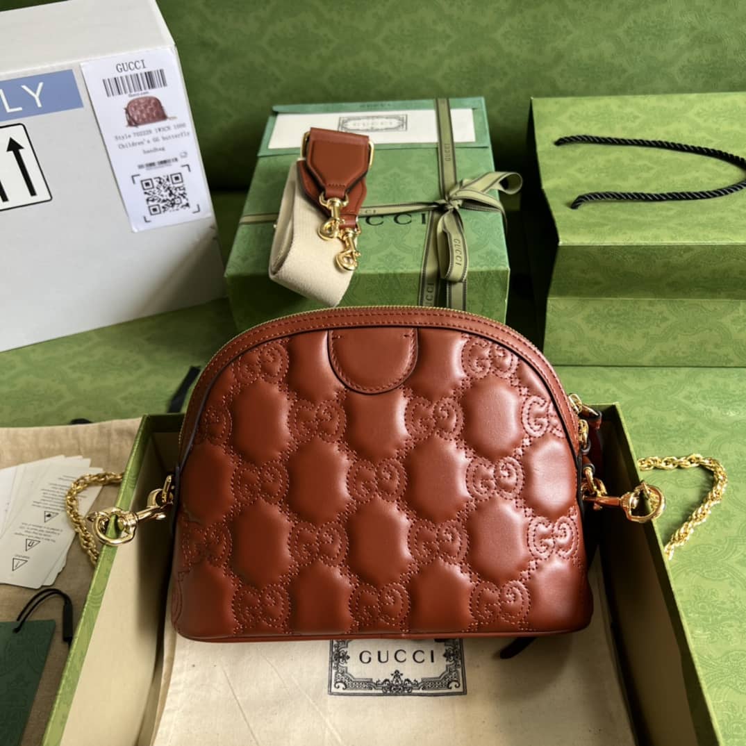 Gvc*1 GG Matelassé Leather Mini 702229 Replica Shoulder Bag