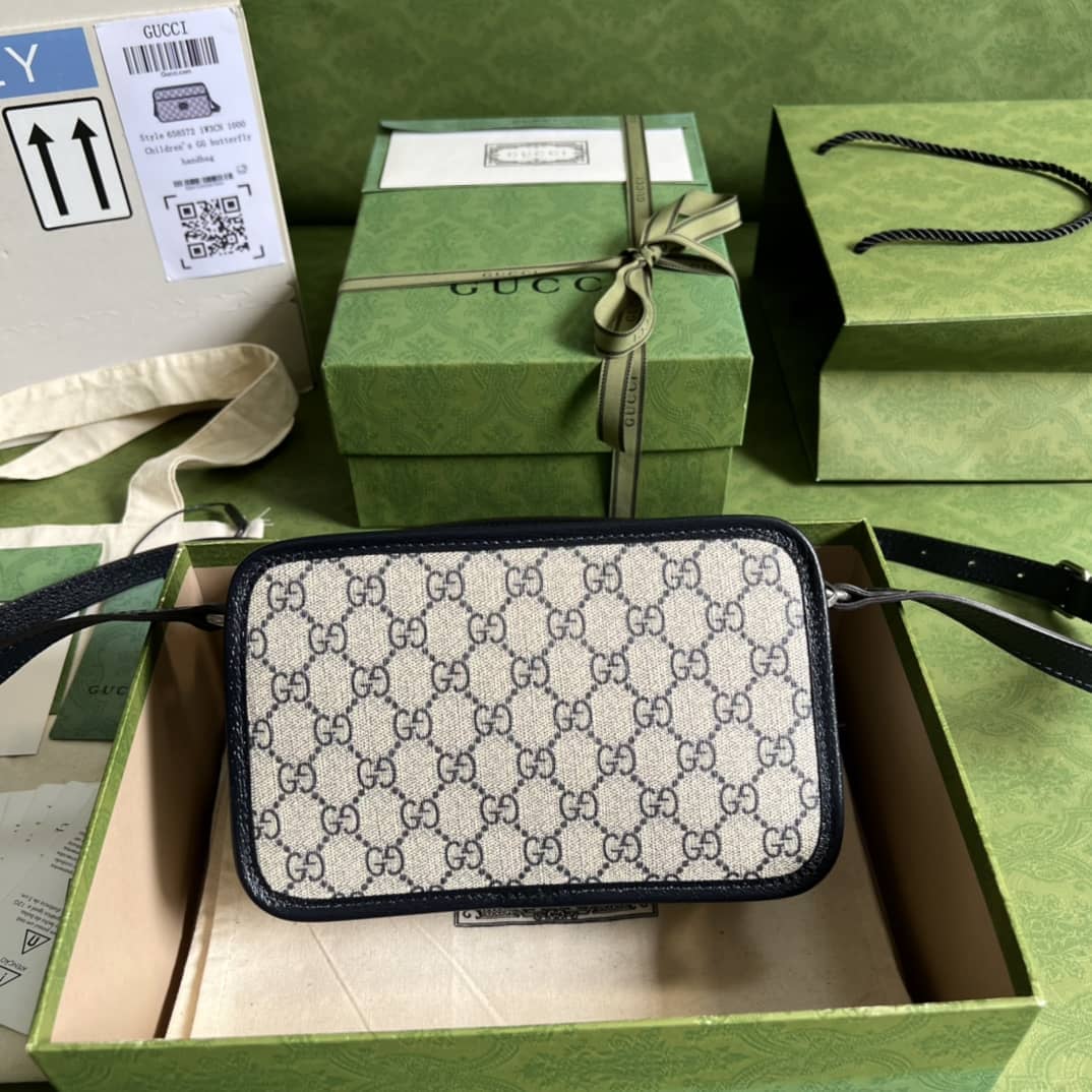 Gvc*1 GG Interlocking Mini Shoulder Crossbody Bag 658572 Replica