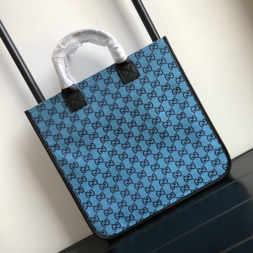 Gvc*1 GG Multicolor Kids Girl Tote Replica Blue 550763