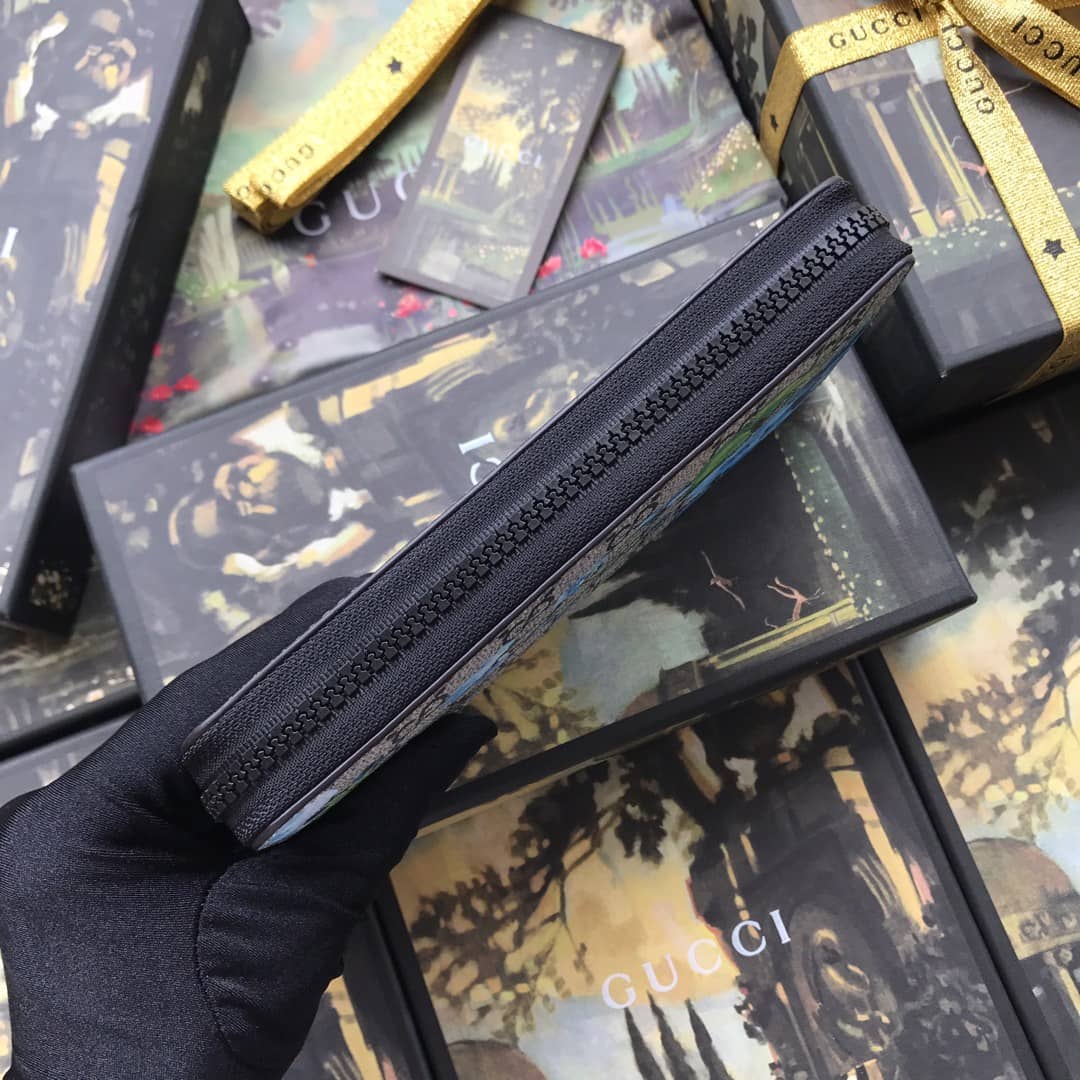 Gvc*1 Bloom Dupes Round Zipper Wallet 408665