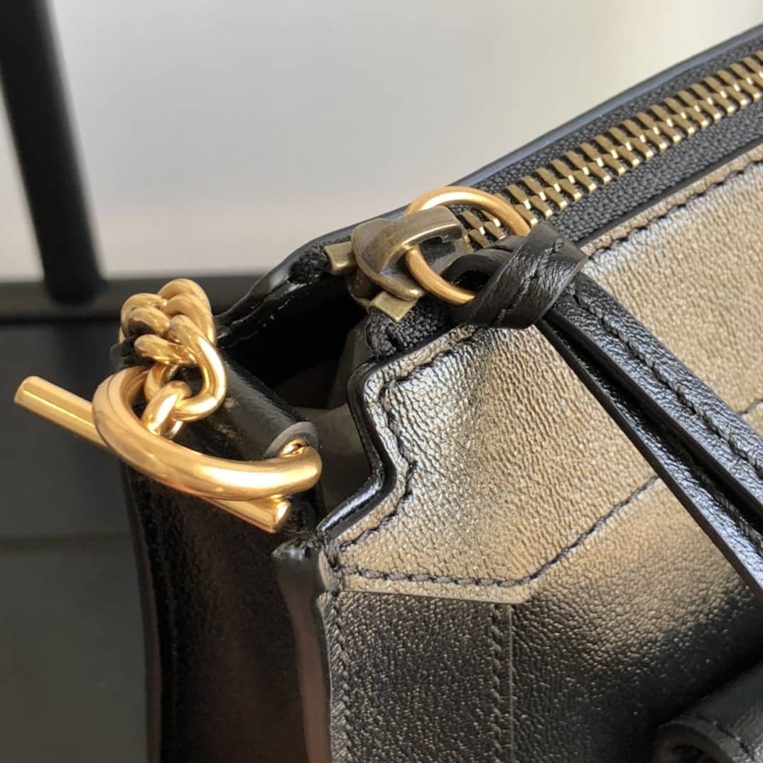 Gvc*1 Small Shoulder Bag With Double G Replica Black 648999