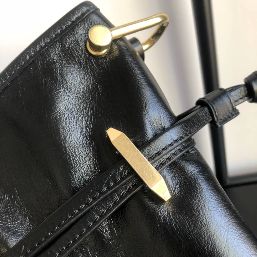 Gvc*1 1955 Horsebit Messenger Bag Replica Black 602089