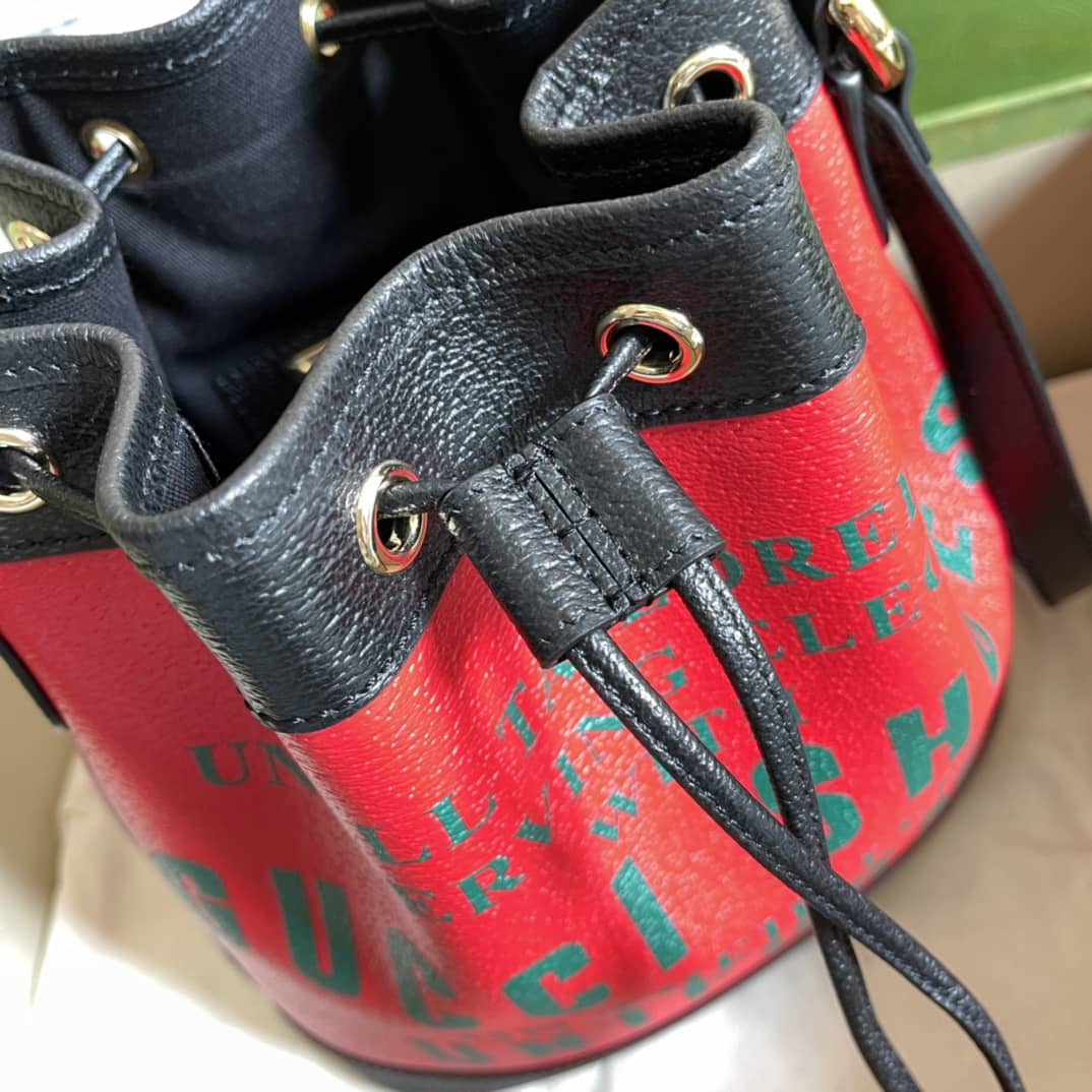 Gvc*1 100 Ophidia Mini Bucket Bag Replica 676682
