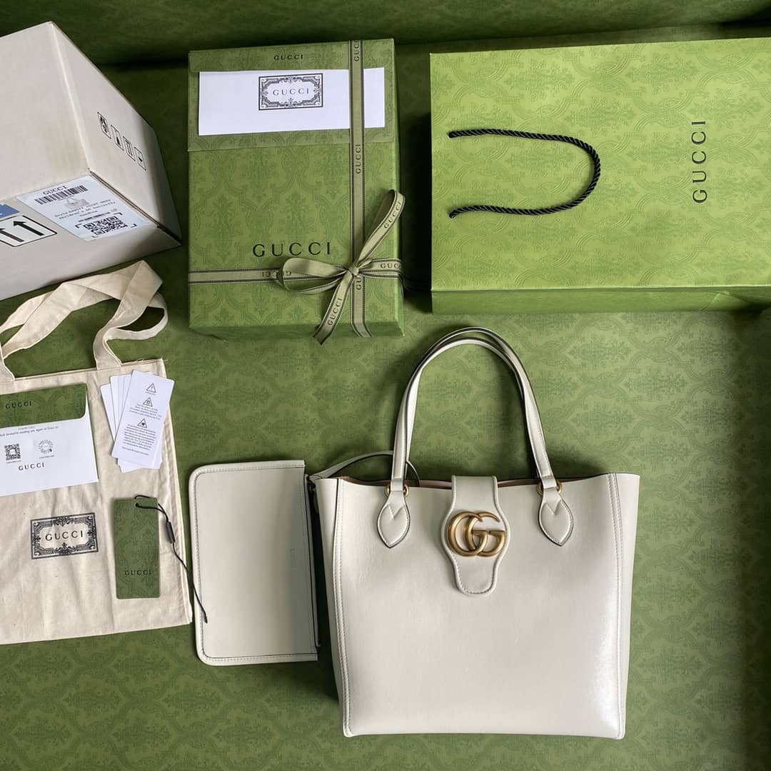 Gvc*1 GG Double Small Tote Replica 652680