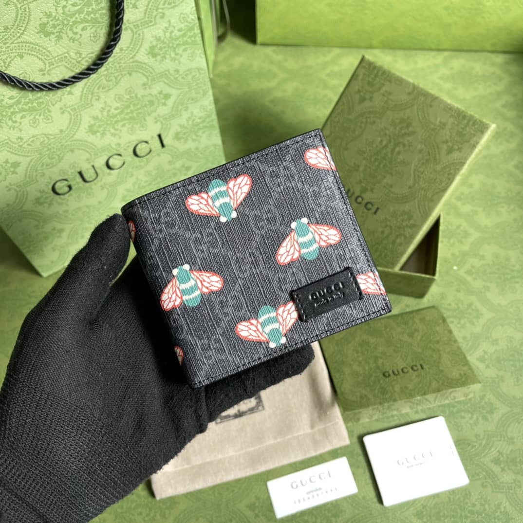Gvc*1 Kingsnake Print GG Svp*me Wallet Replica 451268