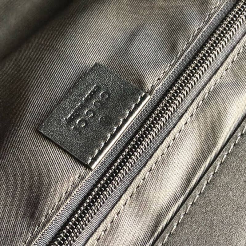 Gvc*1 GG Gvc*1ssima Medium Canvas Crossbody Bag Replica Black 449172