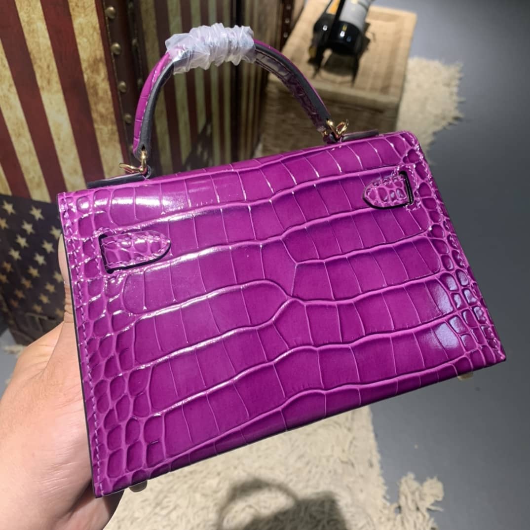 H**me5 Replica Kelly Mini 19CM Bag