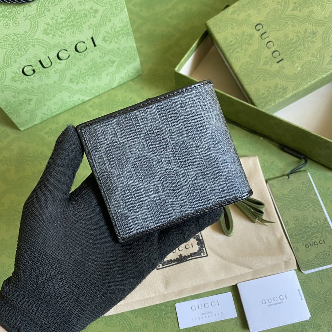 Gvc*1 Interlocking GG Svp*me Wallet Replica 671652