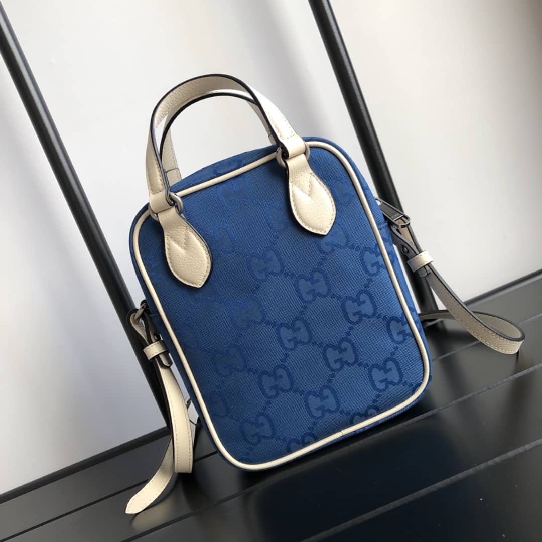 Gvc*1 Off The Grid Crossbody Bag Replica Blue 625850