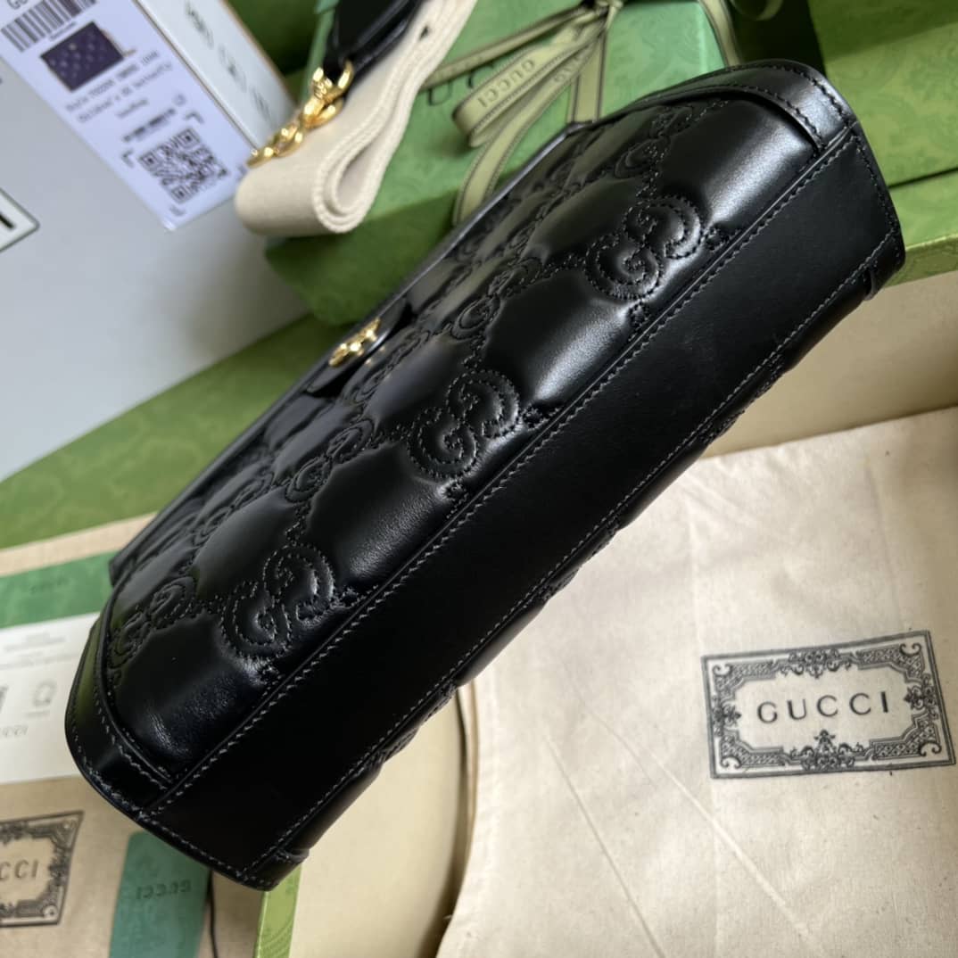 Gvc*1 GG Matelassé Leather 702200 Replica Shoulder Bag