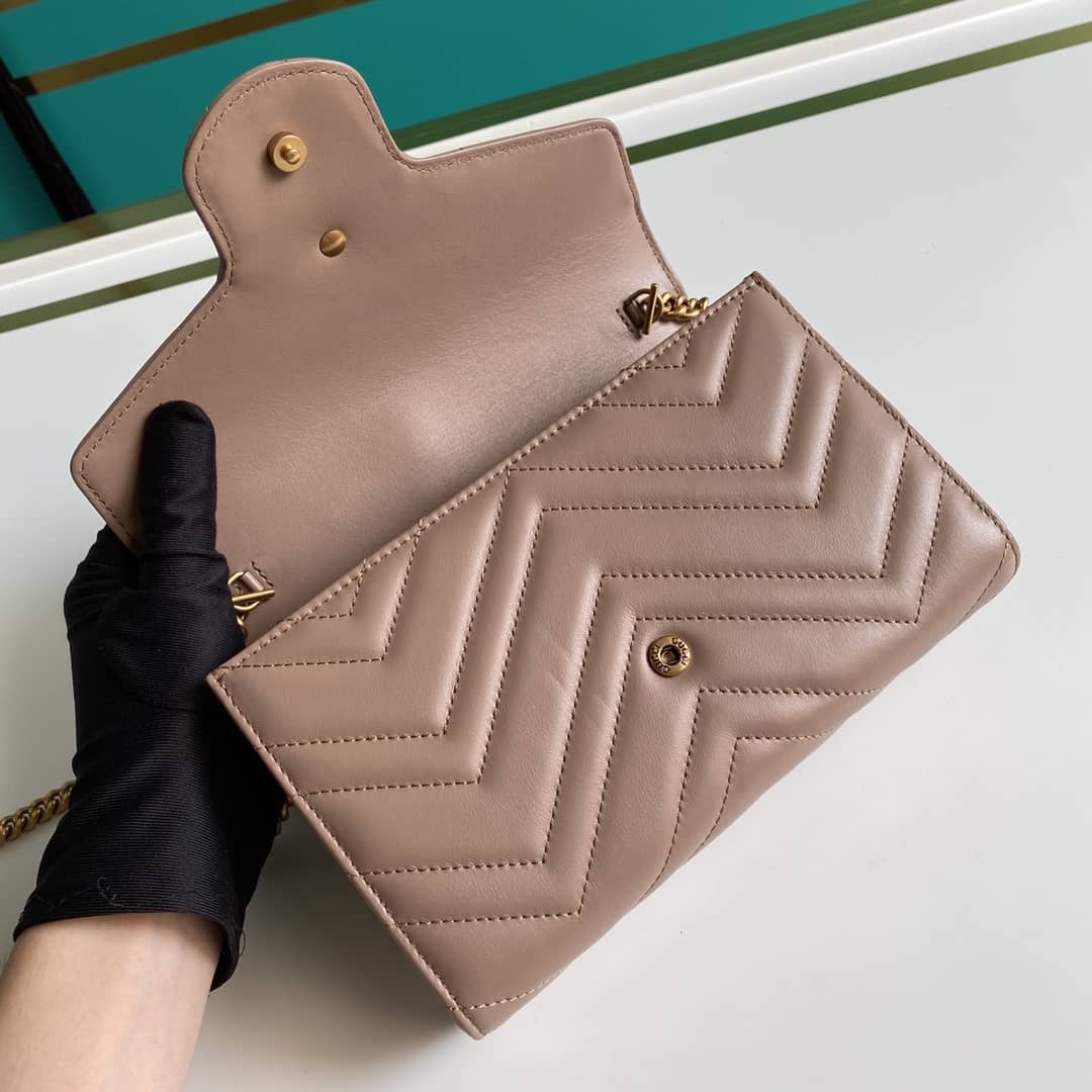Gvc*1 Marmont GG Matelassé Mini Bag Replica 474575