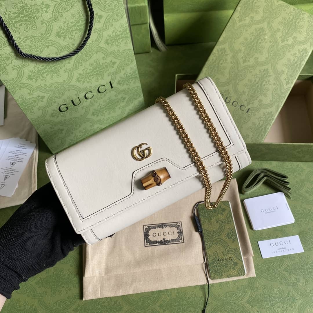 Gvc*1 Diana Bamboo Chain Wallet Replica 658243