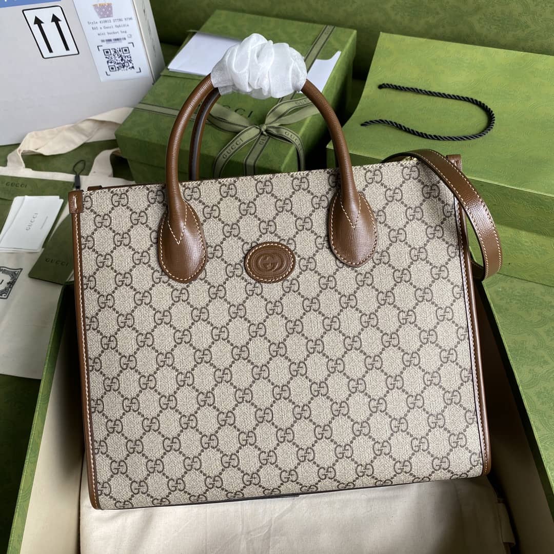 Gvc*1 Les Pommes Small GG 2Way Tote Replica 659983