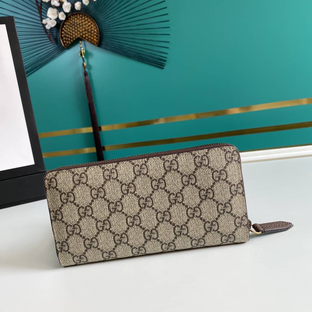 Gvc*1 Vintage GG Neo Svp*me Long Zipper Wallet Replica 473953