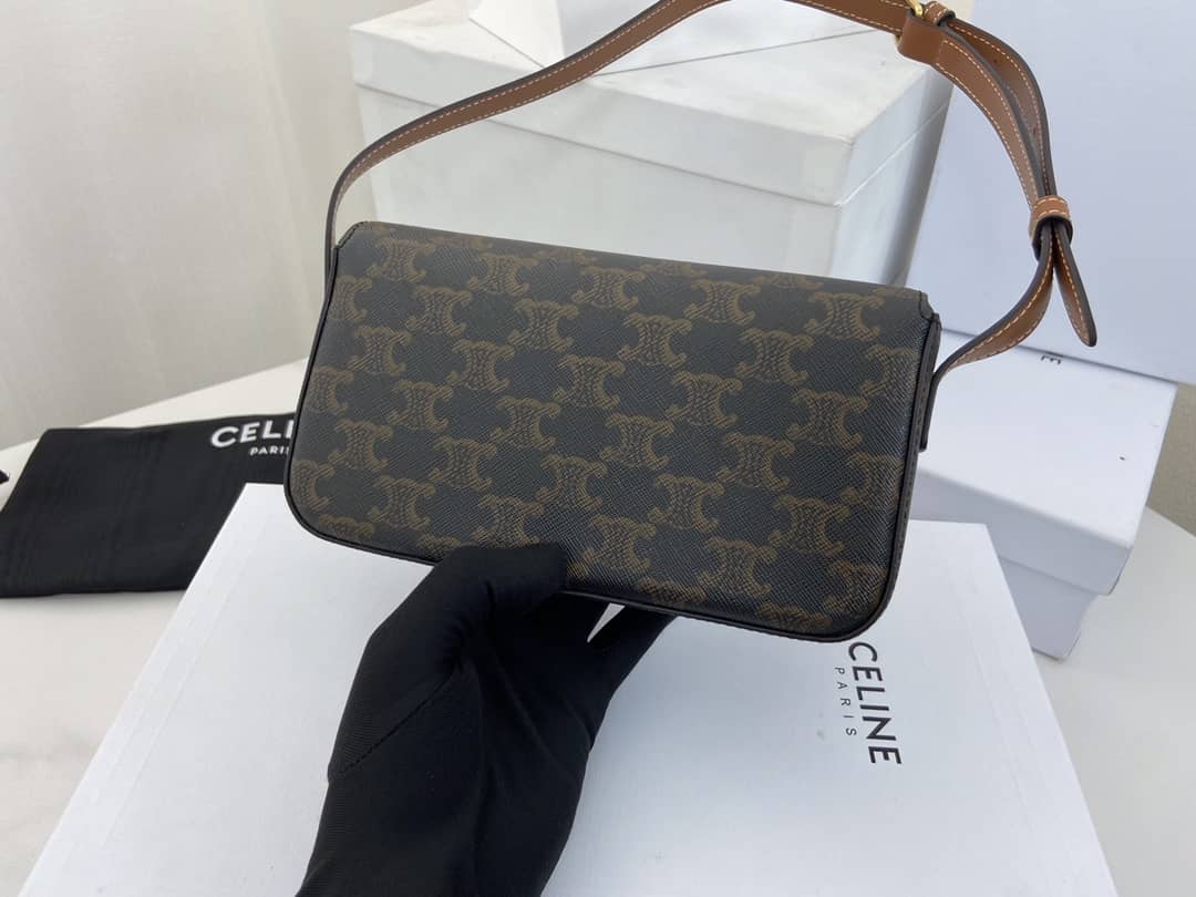 Ce1i*e Triomphe Bag Dupe Triomphe Teen 20CM