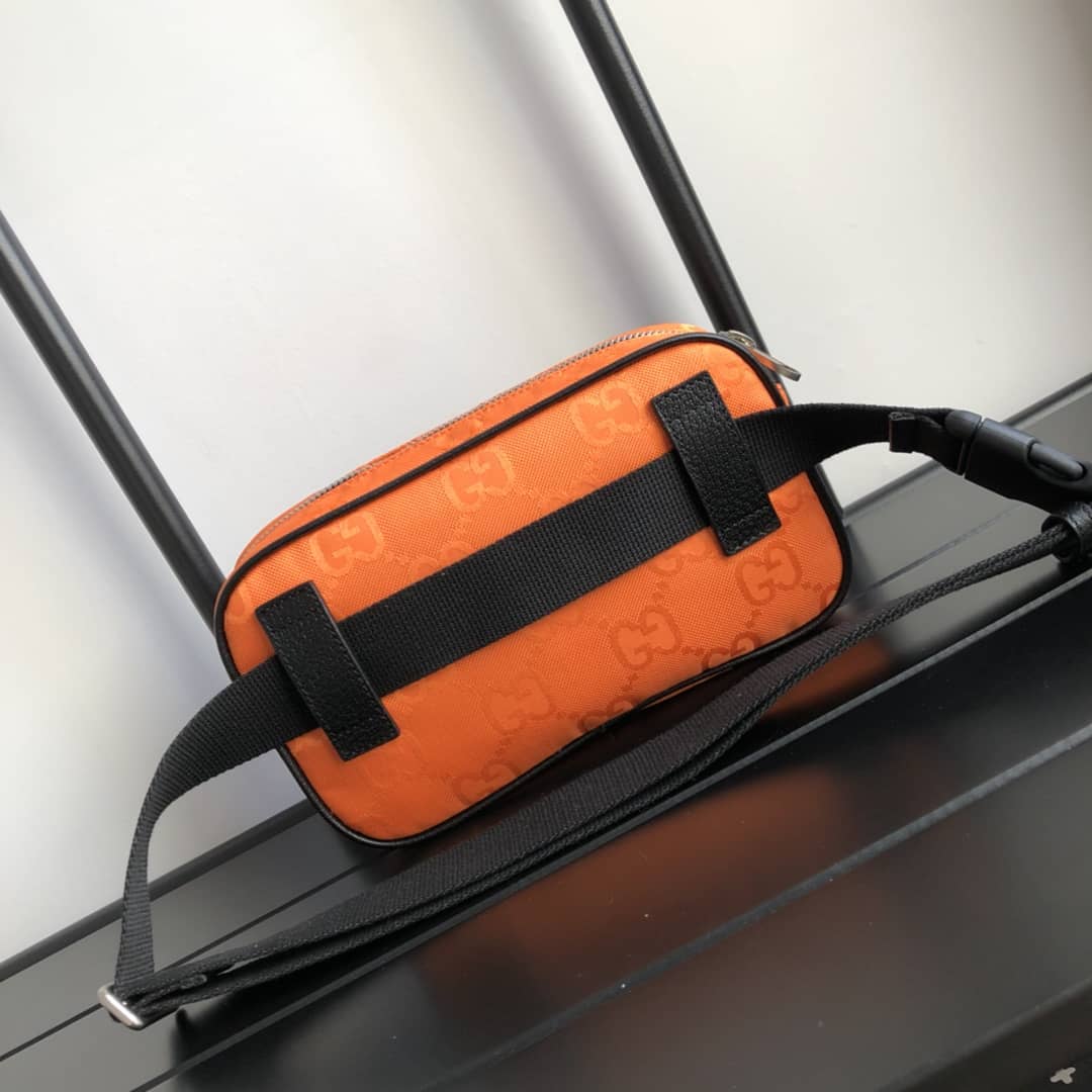 Gvc*1 Off The Grid GG Belt Bag Replica Orange 631341