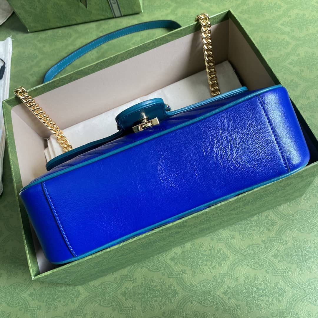 Gvc*1 Marmont GG Small matelassé Shoulder Bag Replica 443497