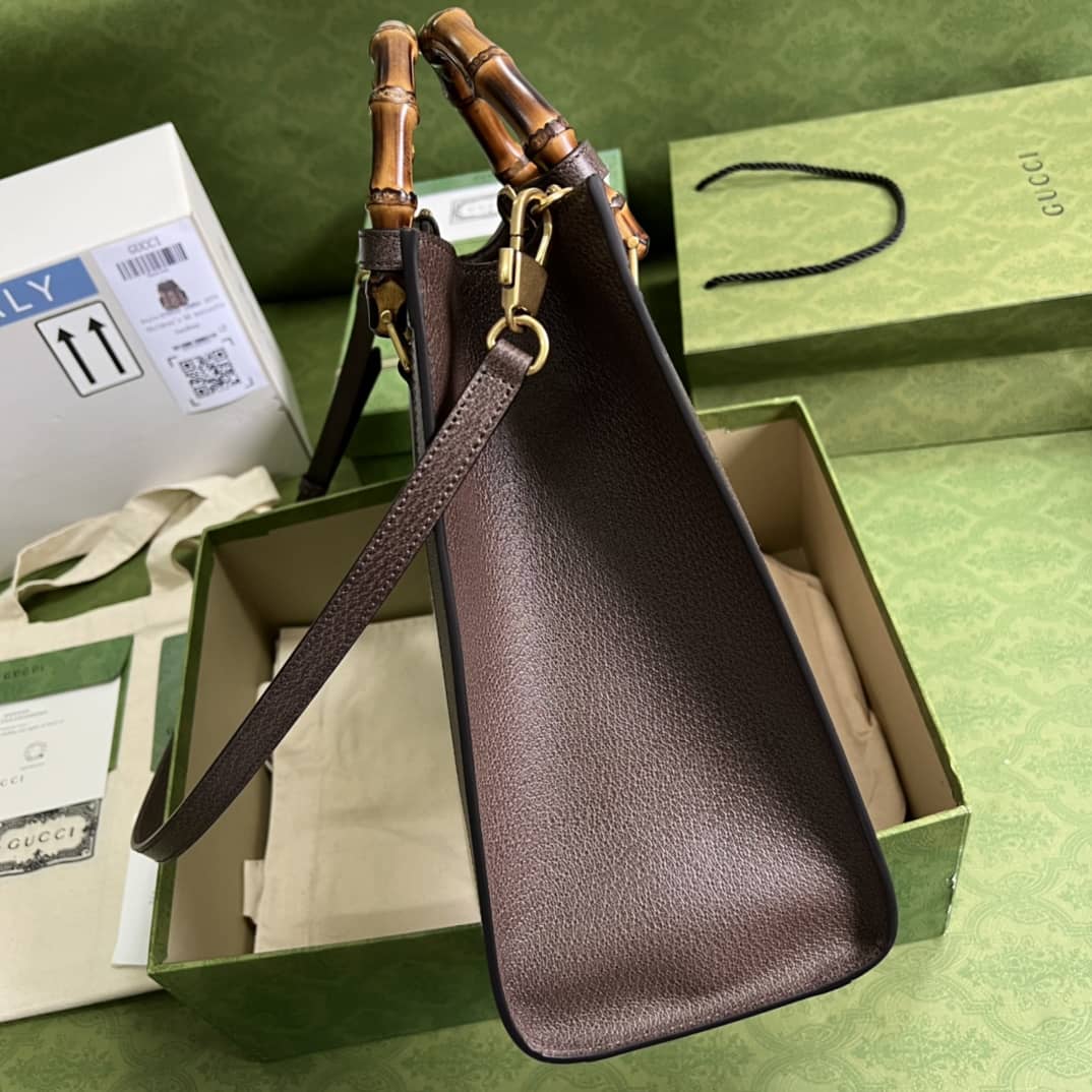 Gvc*1 Diana Medium Tote Bamboo 655658 Replica Bag