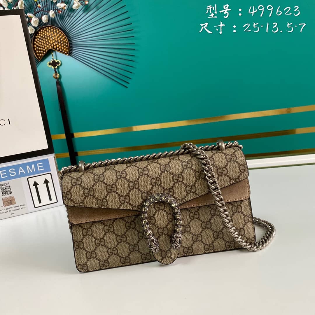 Gvc*1 Dionysus GG Svp*me Small Crossbody Bag Replica 499623