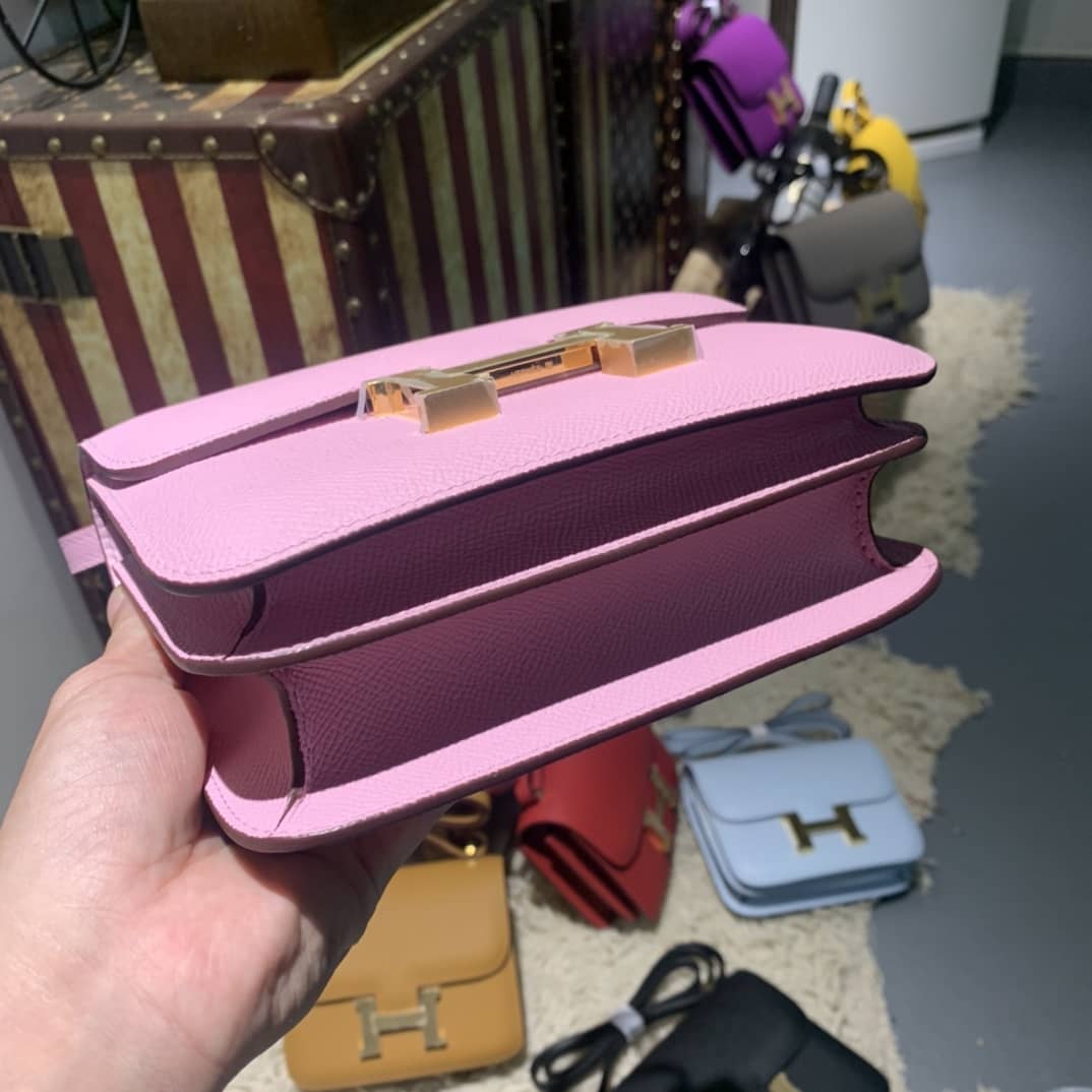 H**me5 Replica Constance Bag 18CM Epsom Leather