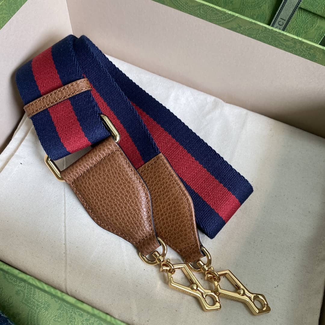 Gvc*1 1955 Horsebit Svp*me GG Canvas Mini Shoulder Bag Replica 658574