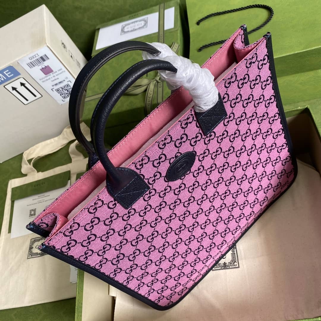 Gvc*1 GG Marmont Multicolor Tote Replica 550763