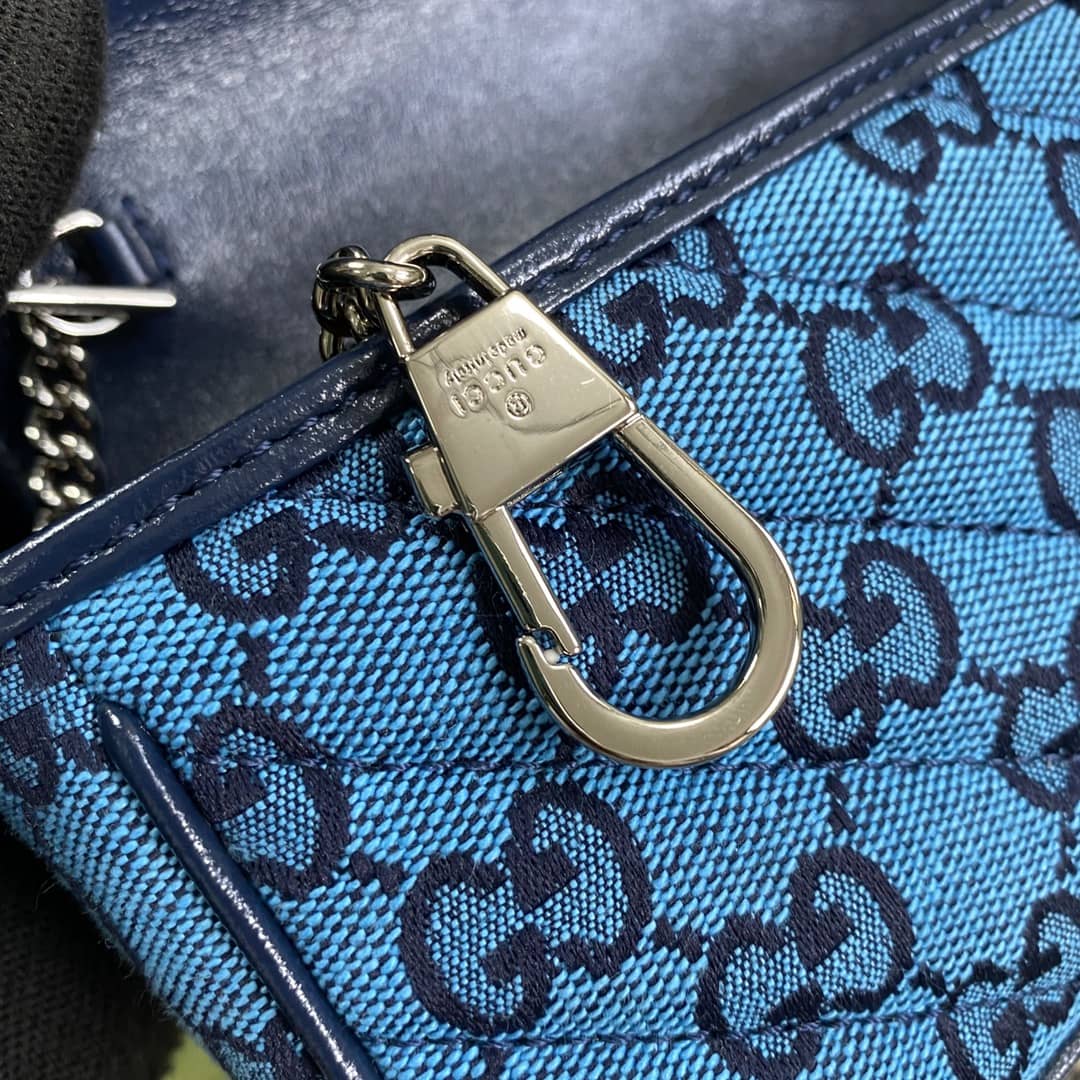 Gvc*1 GG Marmont Matelassé Mini Crossbody Bag Replica 476433