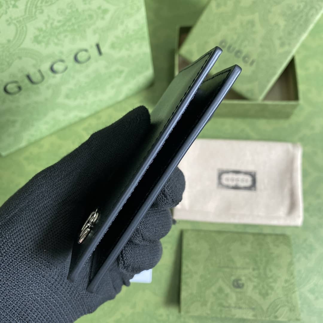 Gvc*1 GG Marmont Card Case Wallet Replica 547075