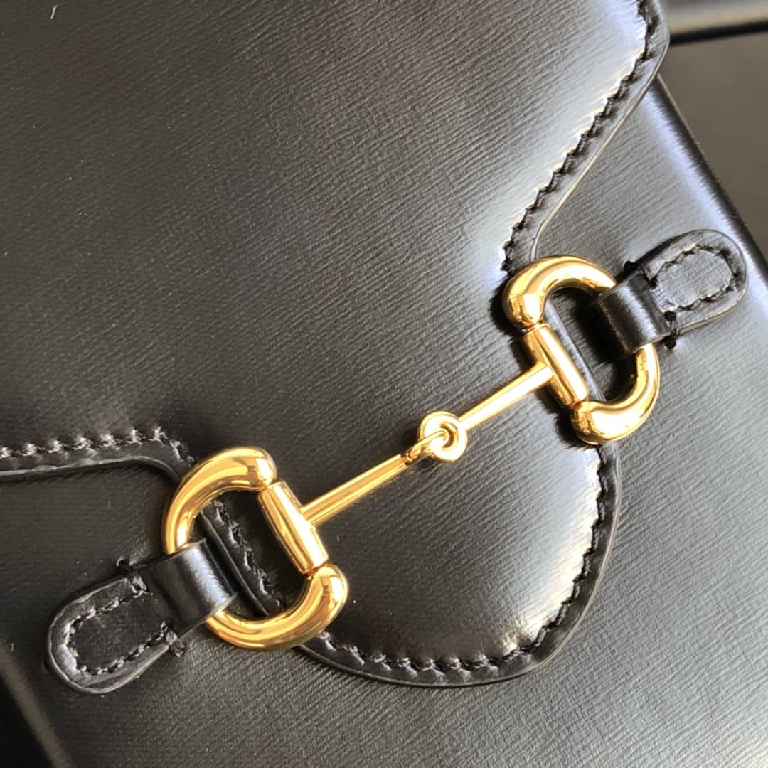 Gvc*1 Horsebit 1955 Mini Bag Replica Black 625615