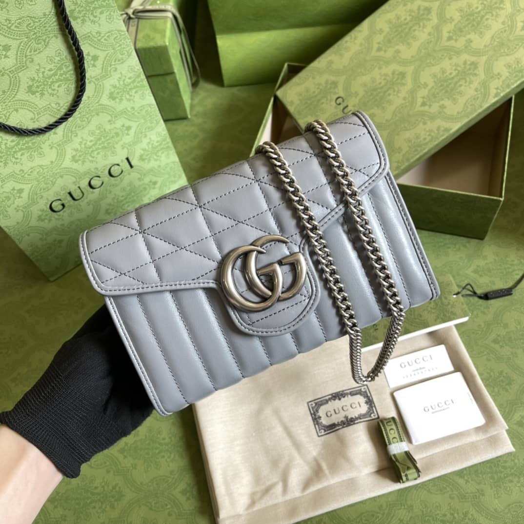 Gvc*1 Marmont GG Matelassé Mini Bag Replica 474575