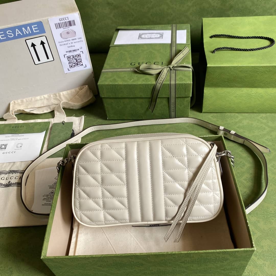 Gvc*1 Marmont Dupe GG Small Matelassé Shoulder Bag Replica 447632