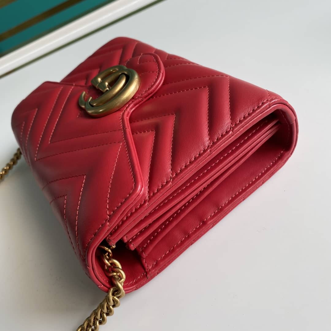 Gvc*1 Marmont GG Matelassé Mini Bag Replica 474575