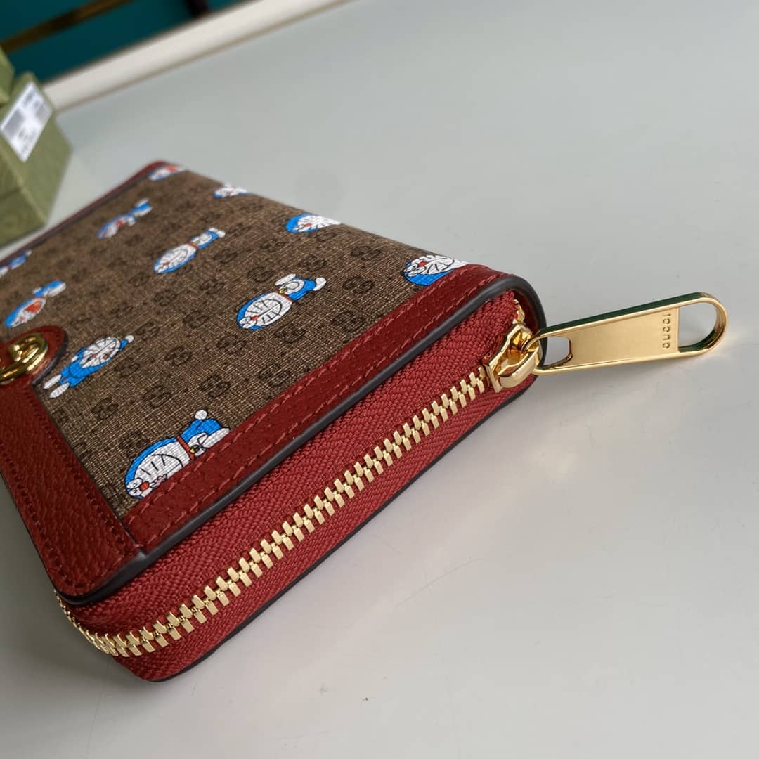 Gvc*1 x Doraemon Zip Around Wallet Replica 647787