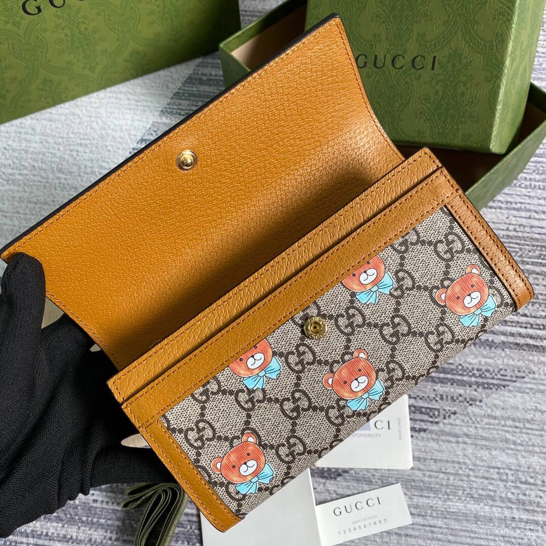 Gvc*1 Teddy Bear Wallet Replica 647786