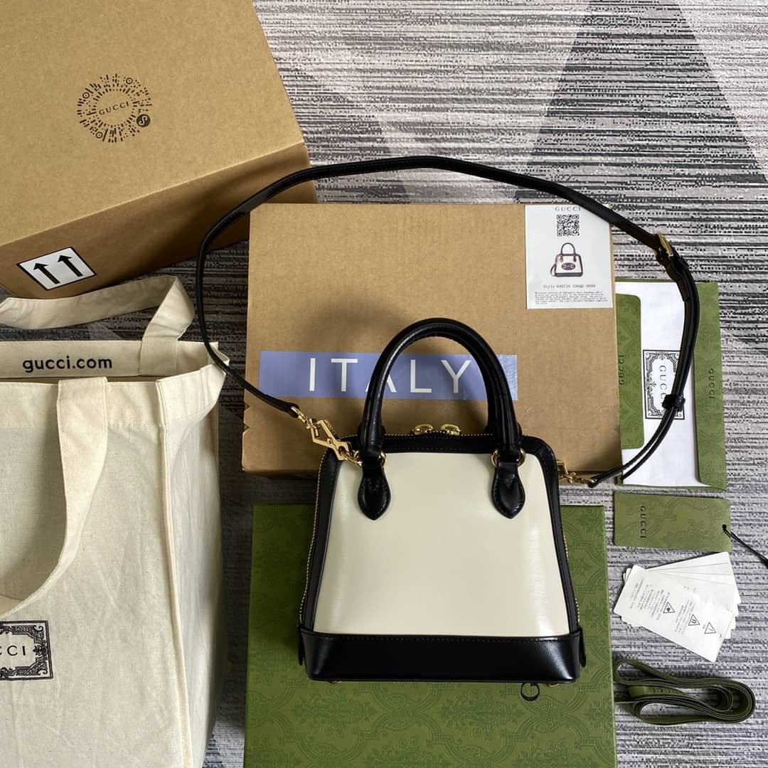 Gvc*1 1955 Horsebit GG Mini Top Handle Bag Replica 640716