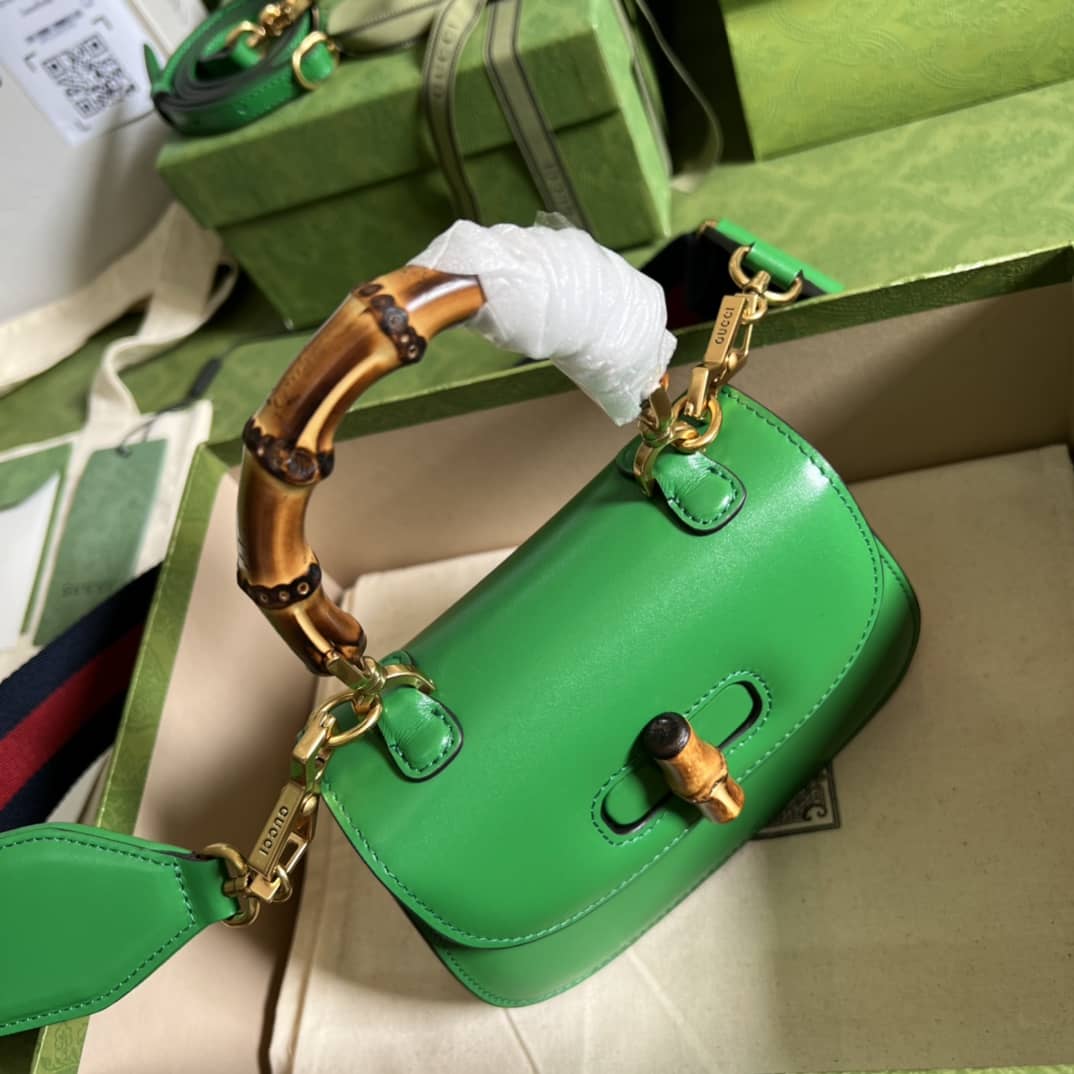 Gvc*1 Bamboo Mini Top Handle Bag Replica 686864