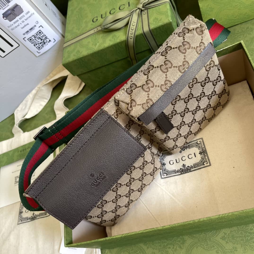 Gvc*1 GG Canvas Waist Crossbody Belt Bag Replica 28566