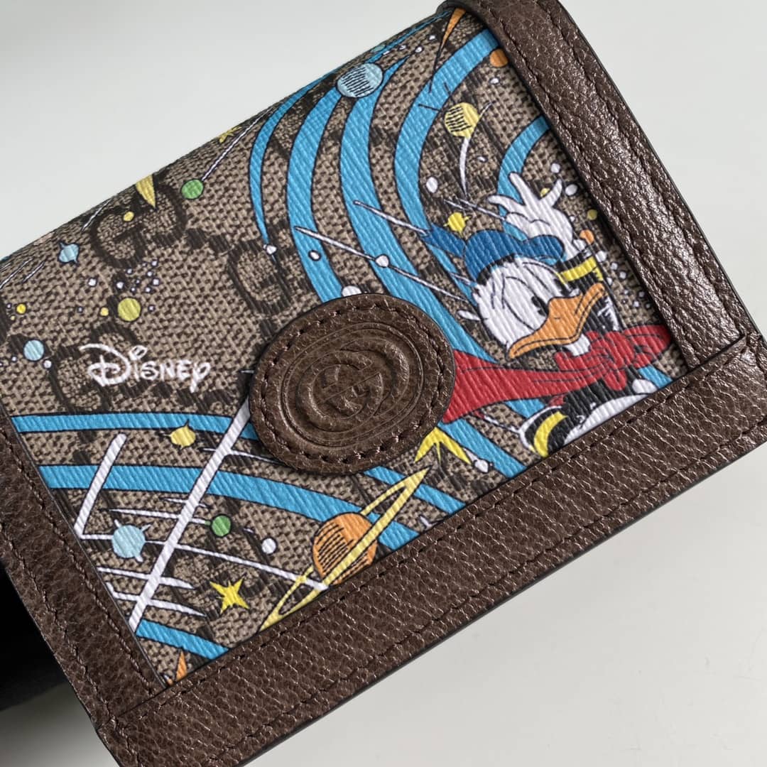 Gvc*1 Disney Donald Duck Compact Wallet Replica 648121
