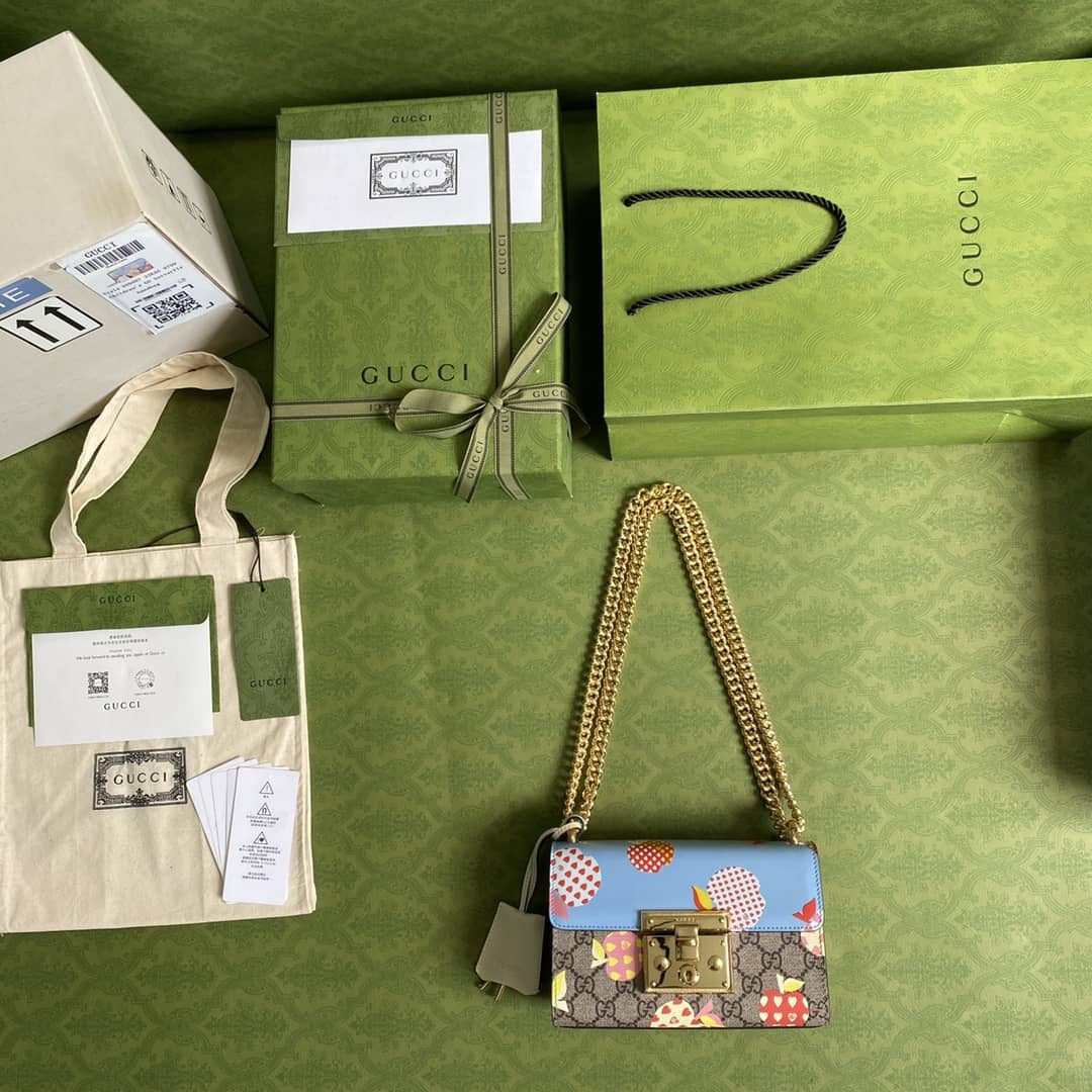 Gvc*1 Padlock GG Small Shoulder Bag Replica 409487