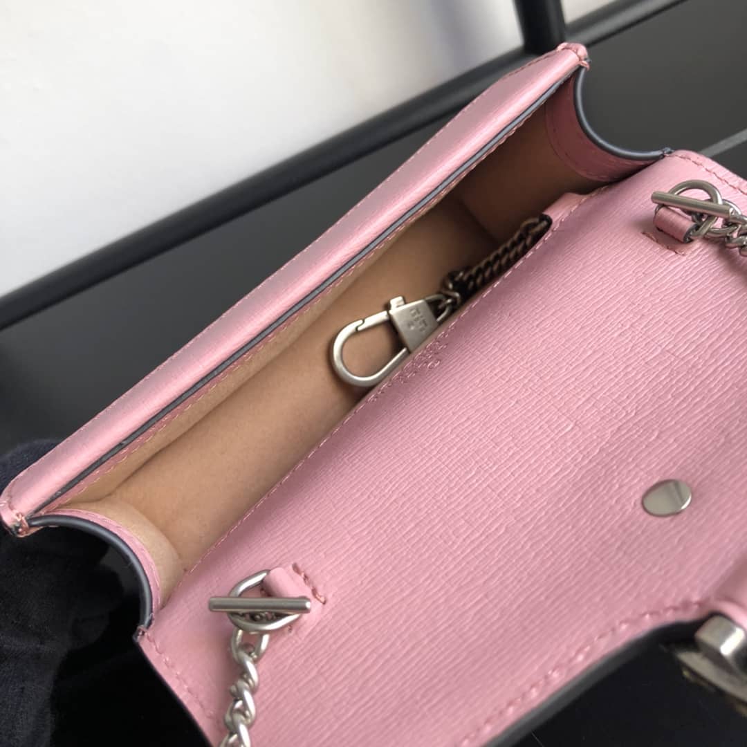 Gvc*1 Dionysus GG Svp*me S*per Mini Bag Replica Pink 476432
