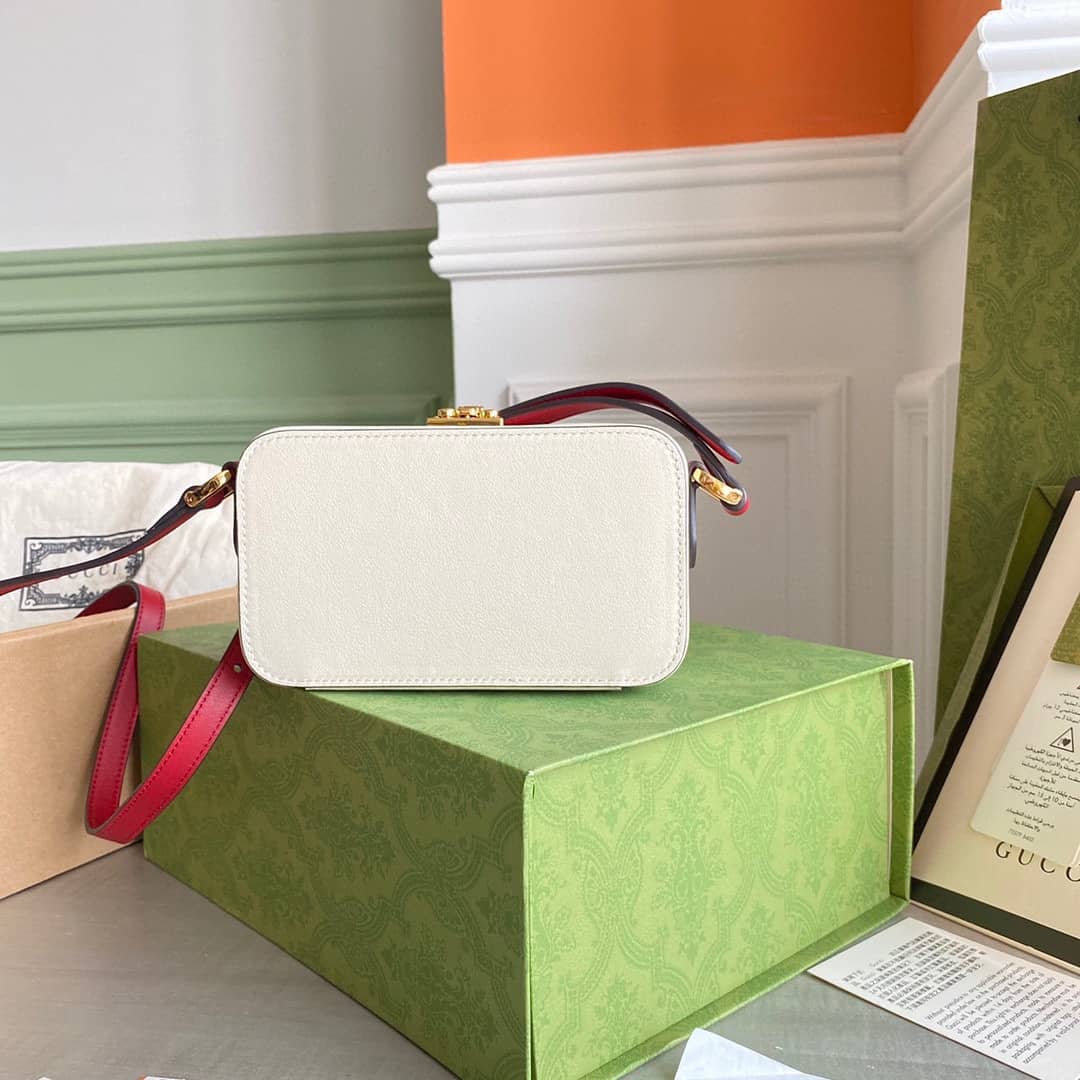 Gvc*1 Interlocking G Mini Bag Replica White 658230