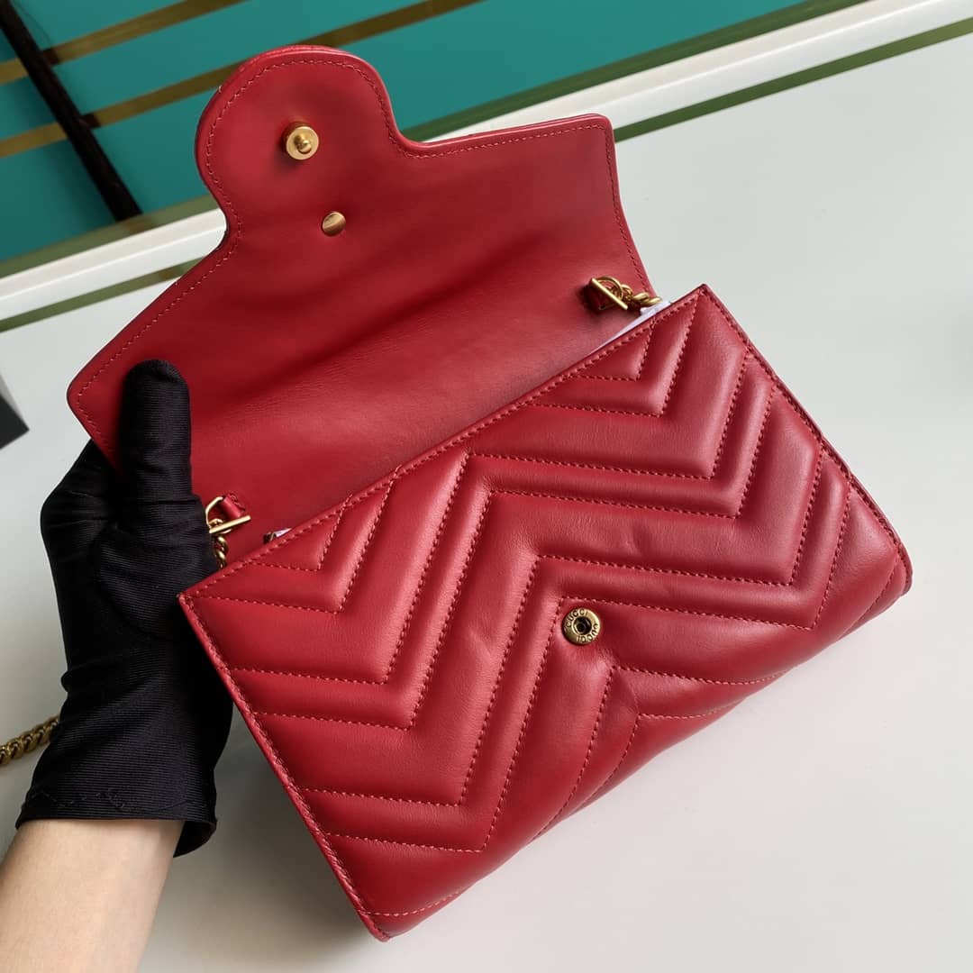Gvc*1 Marmont GG Matelassé Mini Bag Replica 474575