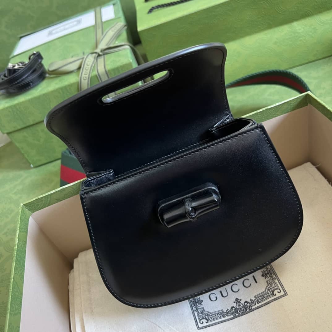 Gvc*1 Bamboo Mini Top Handle Bag Replica 686864