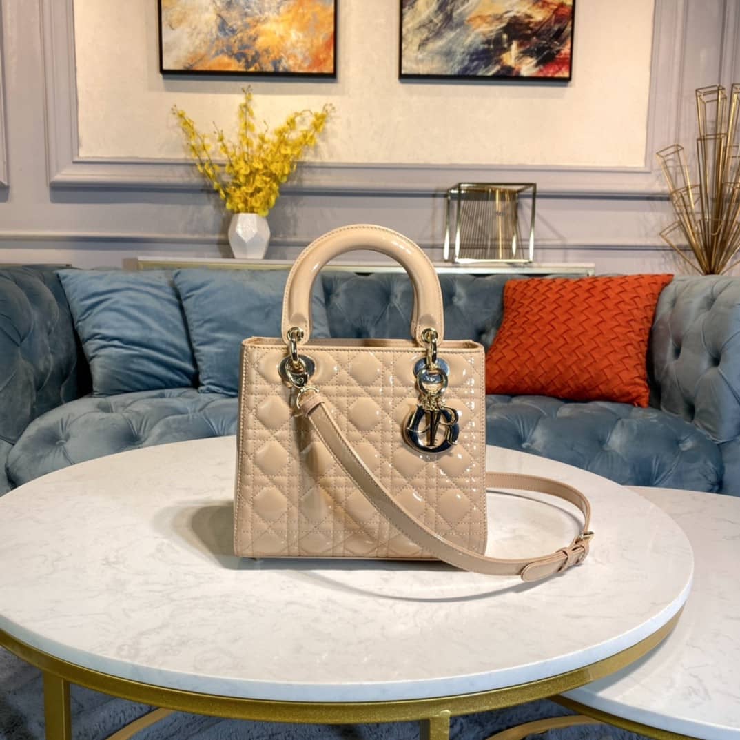 Chr1st1an D10r Lady D10r 24CM Replica Bag
