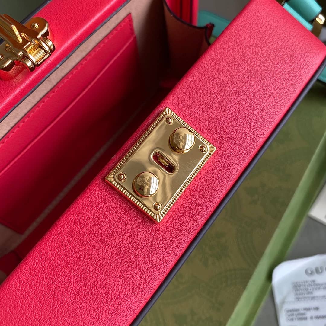 Gvc*1 Interlocking G Mini Bag Replica Red 658230