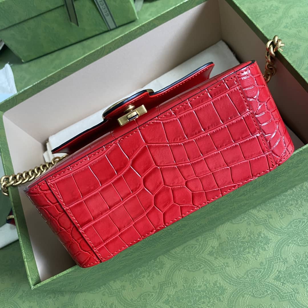 Gvc*1 Marmont GG Mini Top Handle Bag Replica 547260