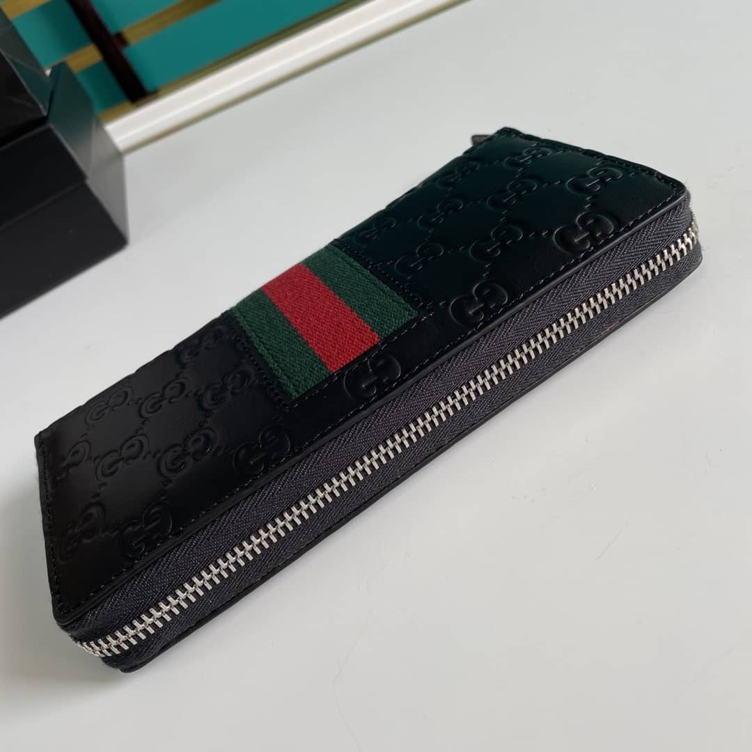 Gvc*1 Web GG Svp*me Around Zip Wallet Replica 408831