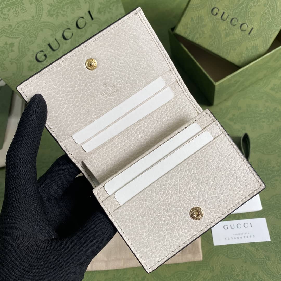 Gvc*1 Marmont GG Card Case Wallet Replica 658610