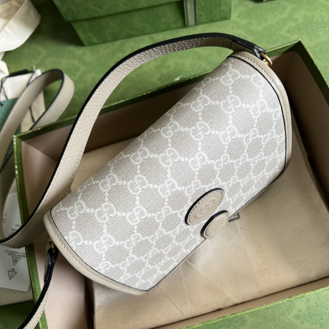 Gvc*1 Mini Shoulder Crossbody Bag With Interlocking 671620 Replica